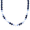 Multicolor Navajo Sterling Silver Bead Necklace AX99958
